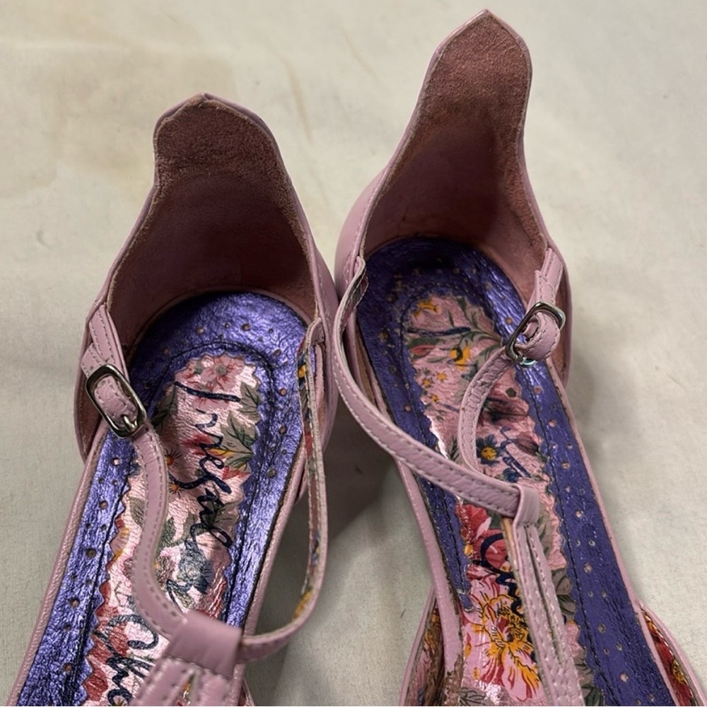 Irregular Choice “Linda” Lattice Kitten Heels - Picture 4 of 10